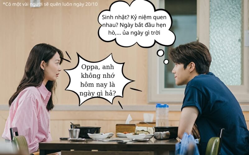 Hình meme 20 tháng 10 siêu hai