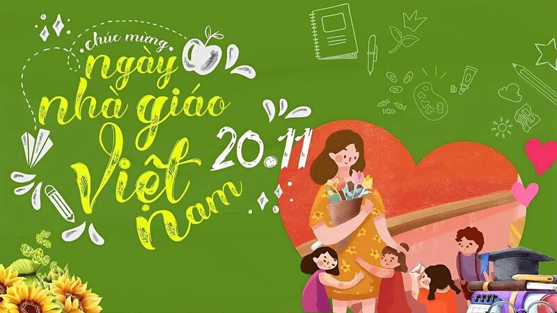 Hình ảnh các hoạt động 20/11 đẹp, ý nghĩa