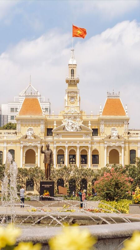 Sài Gòn bình minh đầy sức sống