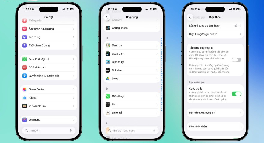 Hỏi lý do gọi điện iOS 26