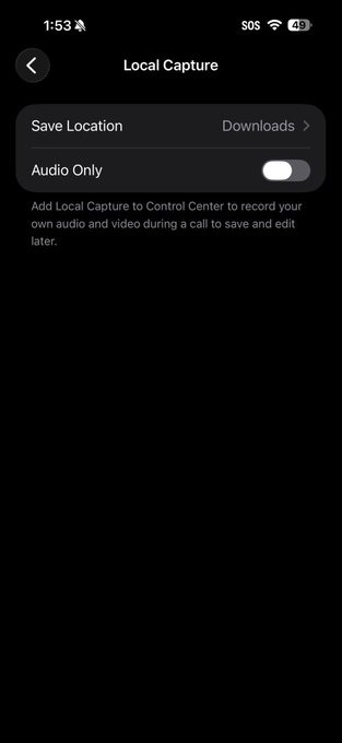 Cập nhật mới trong iOS 26.1 và iPadOS 26.1