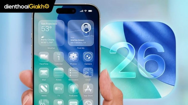 iOS 26 báo bộ sạc chậm