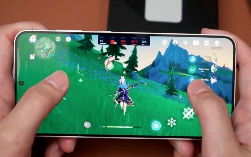 khả năng chơi game Exynos 1280