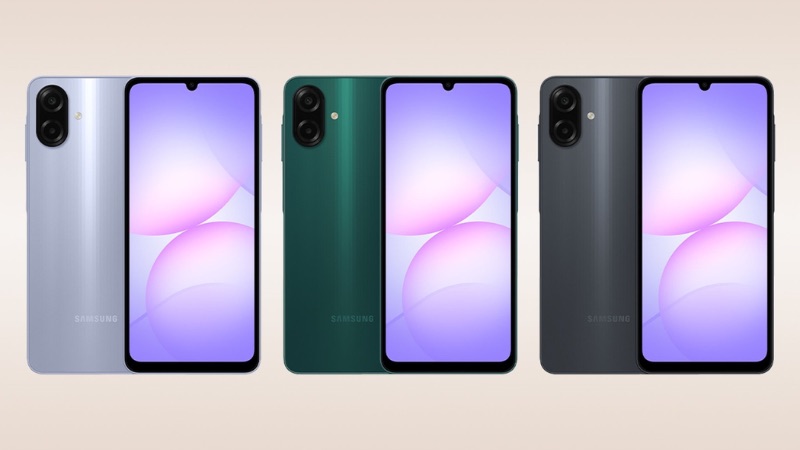Màn hình Galaxy A07 yếu thế hơn với tần số quét 90Hz