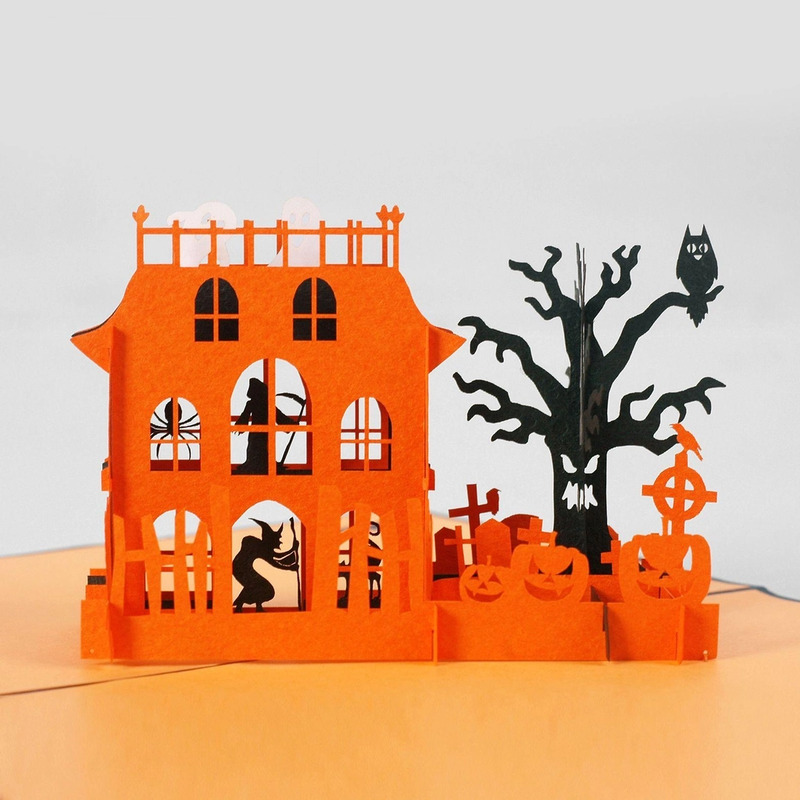 mẫu thiệp Halloween