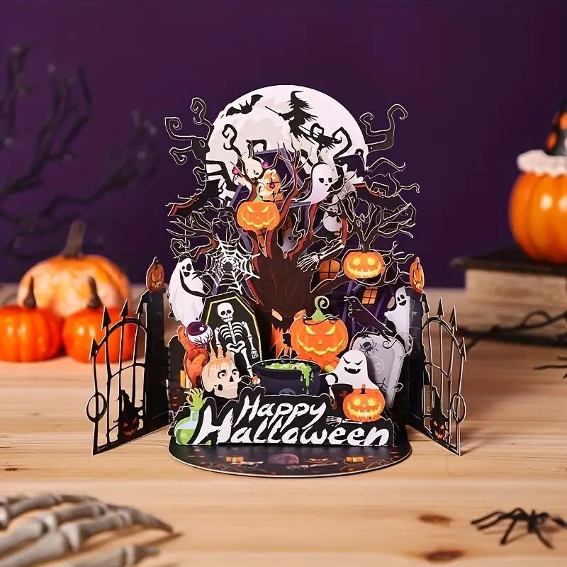 mẫu thiệp Halloween