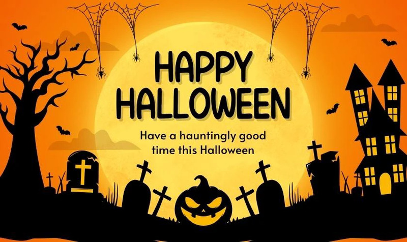 mẫu thiệp Halloween