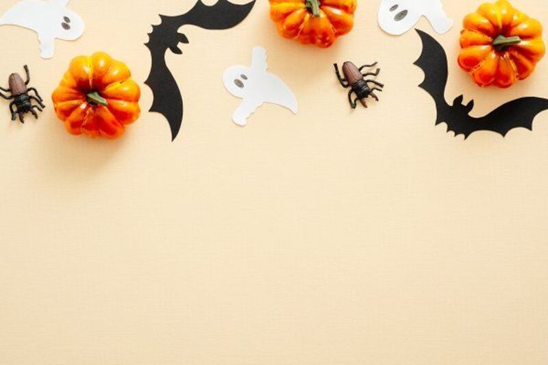 mẫu thiệp Halloween