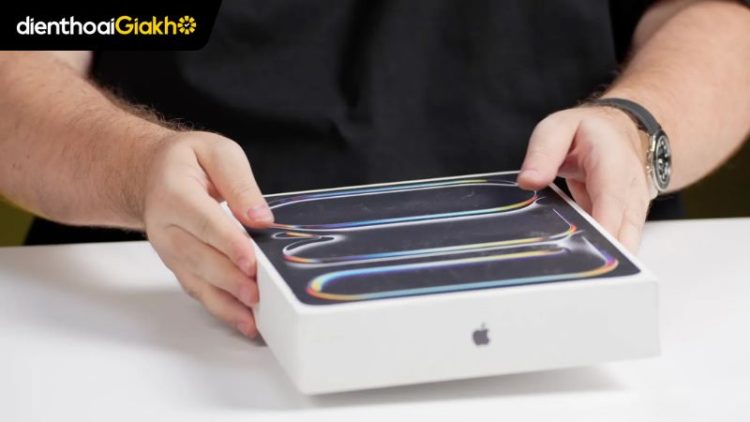 mở hộp iPad Pro M5
