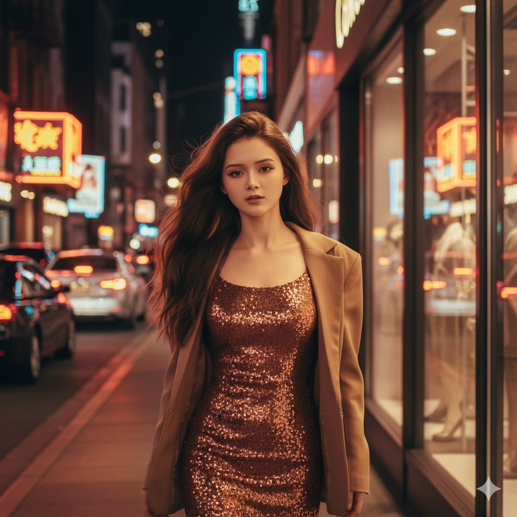 Concept 5 – Tỏa sáng trên phố đêm