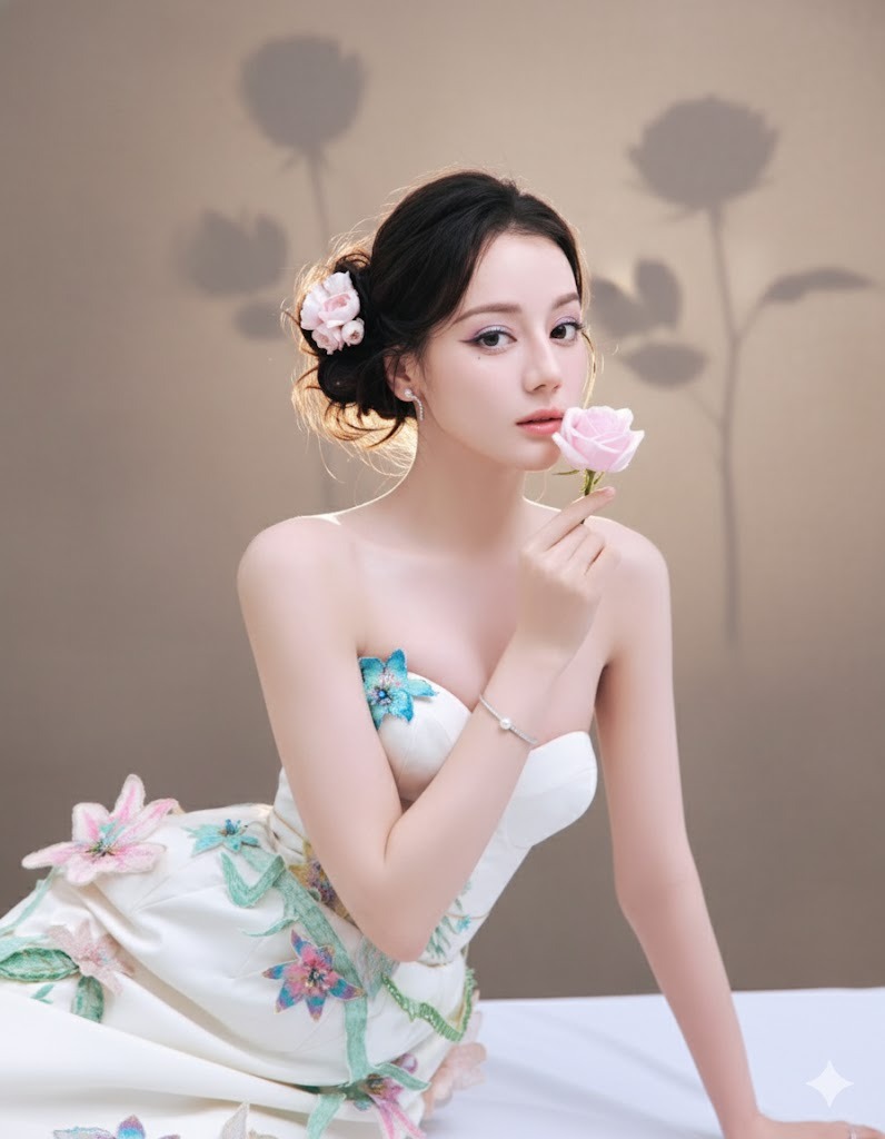 Hướng dẫn tạo ảnh ôm hoa bằng Gemini
