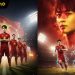 Prompt tạo ảnh Poster bóng đá phong cách World Cup