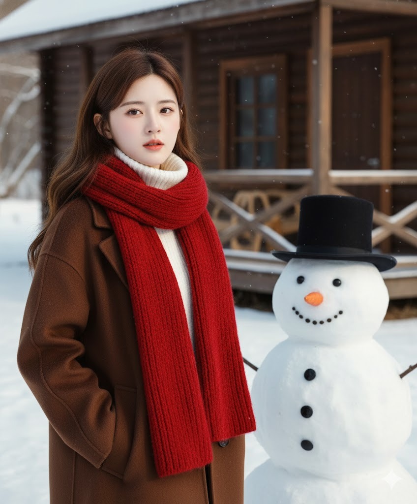 Concept Cabin Gỗ & Người Tuyết