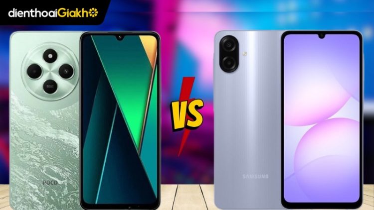 Review chi tiết Samsung Galaxy A07 vs Xiaomi Poco C75