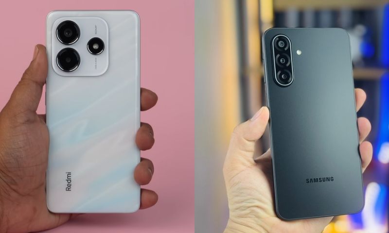 So sánh thiết kế Samsung Galaxy A17 vs Redmi Note 14