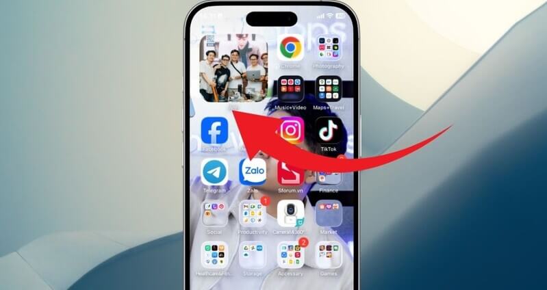 Cách tạo hình nền 3D trên iOS 26 đơn giản 1