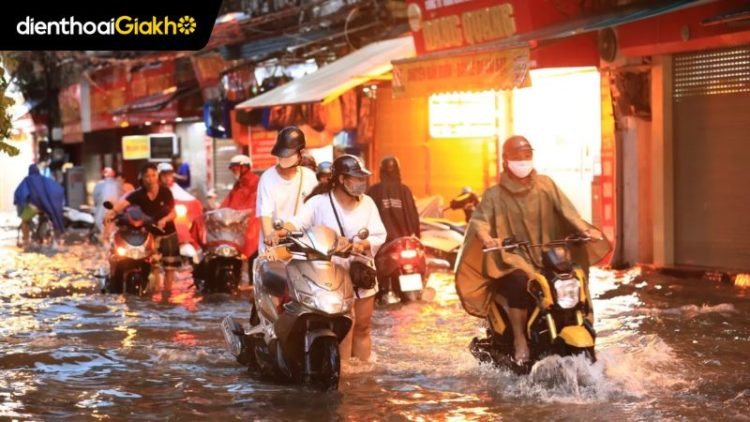 tra cứu điểm ngập úng Hà Nội