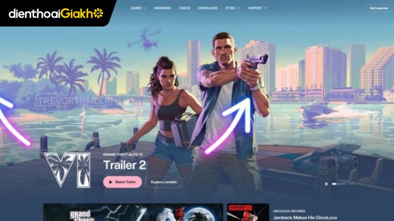 Trang web Rockstar xác nhận Trailer 3 của GTA 6 sắp ra mắt