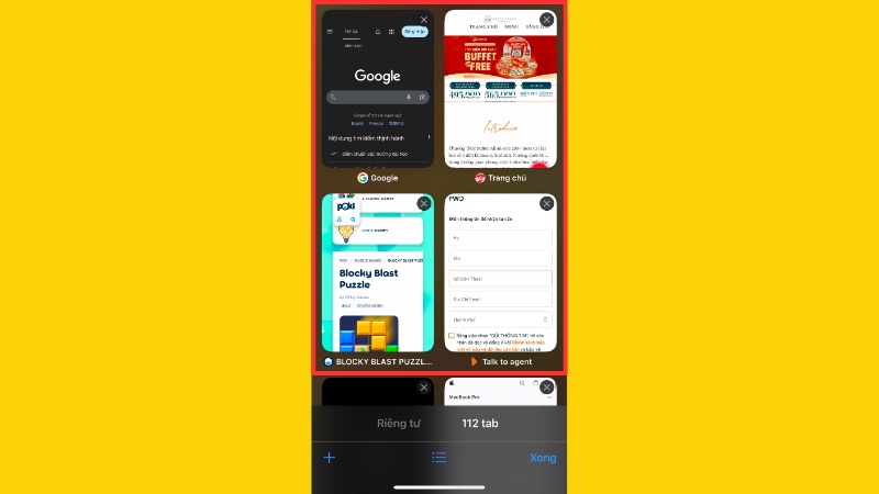 Các bước xoá một trang khỏi lịch sử duyệt web trên iPhone