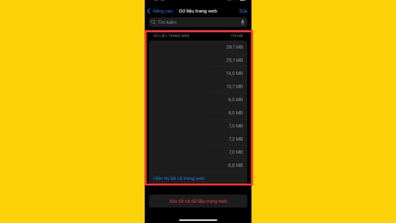 Cách chỉ xoá cookie và bộ nhớ đệm trên iPhone mà vẫn giữ lịch sử duyệt web