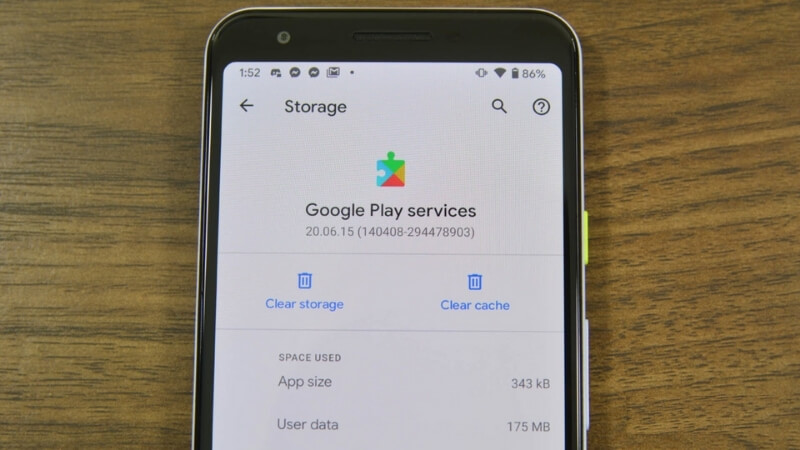 xóa dữ liệu dịch vụ google play có sao không