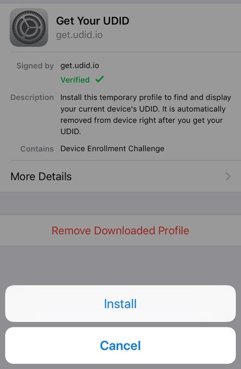 cách lấy UDID iPhone