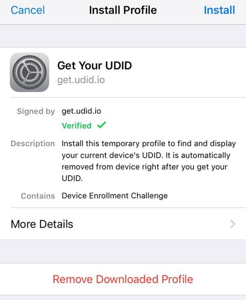 cách lấy UDID iPhone