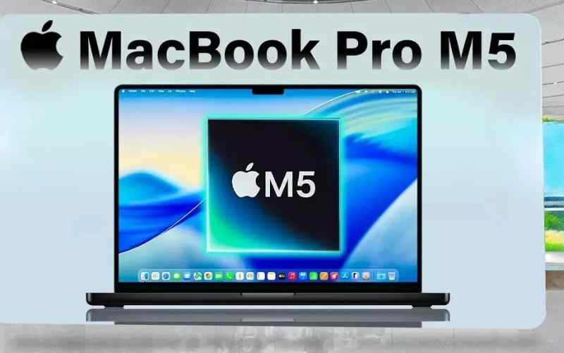 Chip M5 nổi bật với CPU 10 lõi mang lại hiệu năng nhanh hơn M3