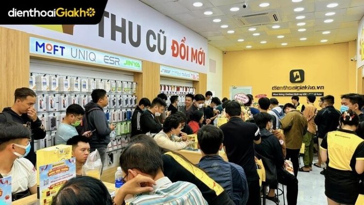 Cửa hàng thu mua điện thoại cũ gần đây, giao dịch nhanh