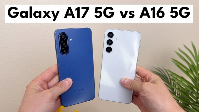 samsung galaxy a17 vs a16