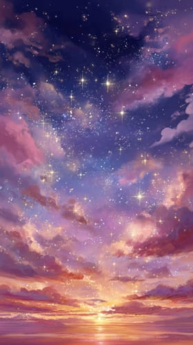 Hình ảnh sao trời lấp lánh