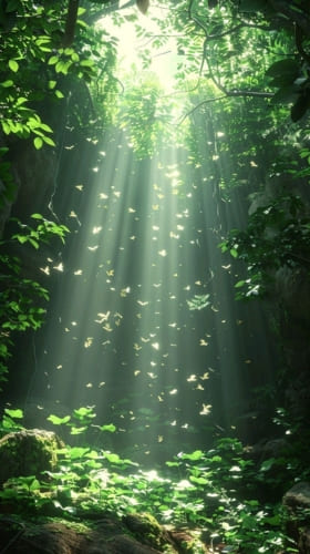 Hình ảnh thiên nhiên trong rừng