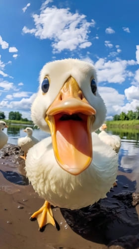 Hình nền không gian 3D về động vật