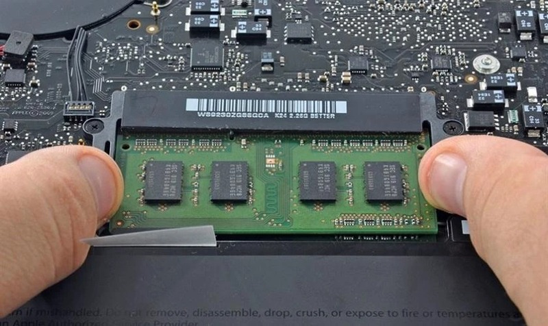 Khả năng nâng cấp RAM trên MacBook