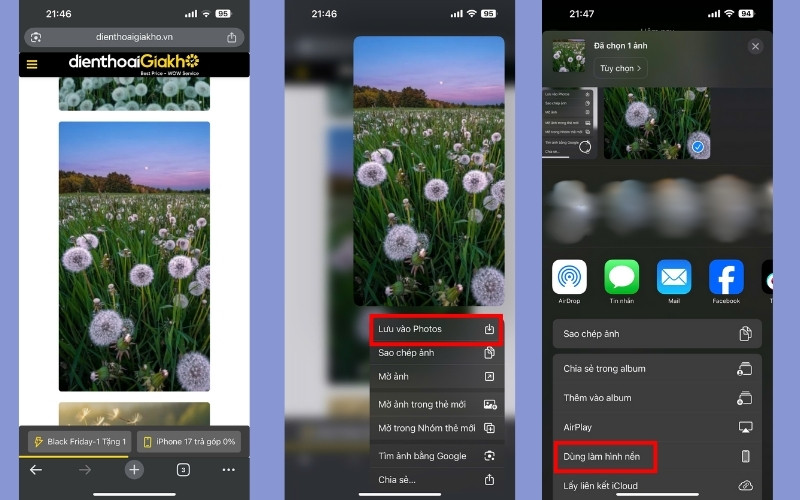 Tải hình nền không gian 3D trên điện thoại