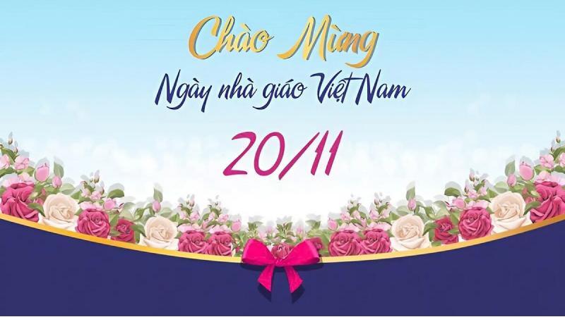 Ý nghĩa của background trong các sự kiện chào mừng ngày 20/11