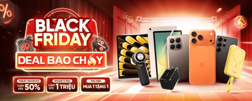 Black Friday Apple chính hãng
