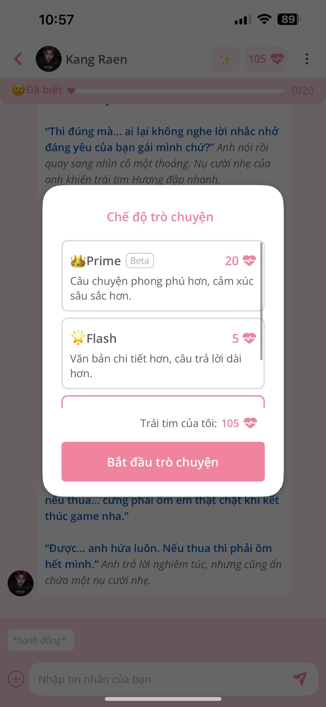 Tim trên DokiChat dùng để làm gì