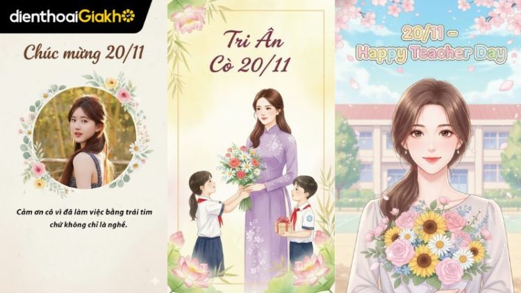 Cách làm thiệp 20/11