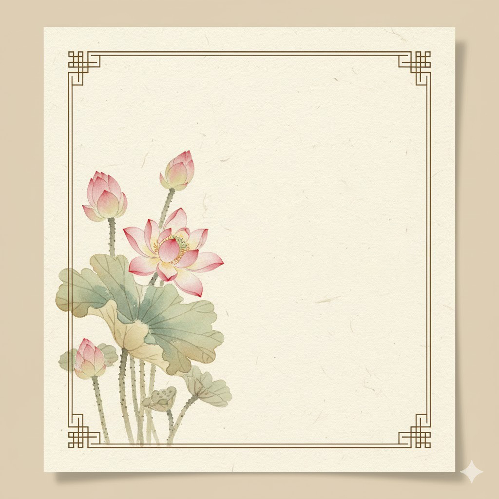 Prompt 7 – Thiệp đậm sắc mỹ thuật Đông Dương