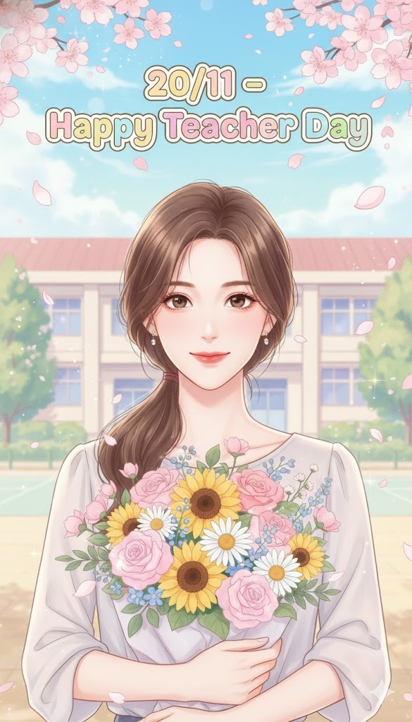 Prompt 6 – Chèn mặt theo phong cách anime mềm mại