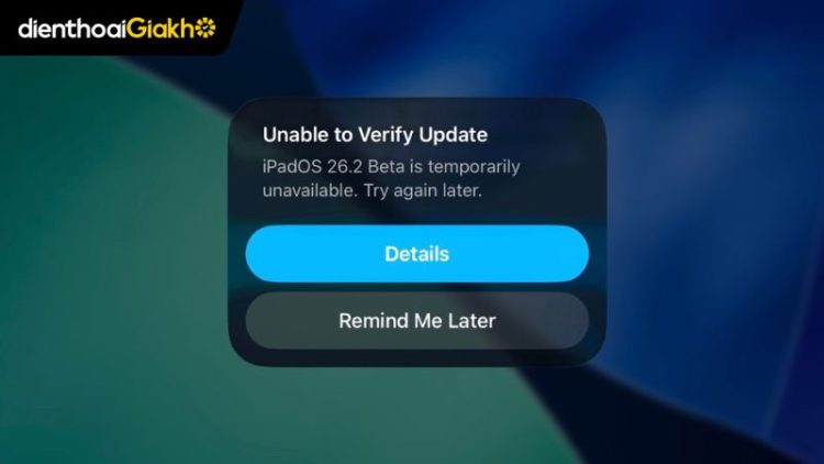 chặn iOS 26.2 Beta 1
