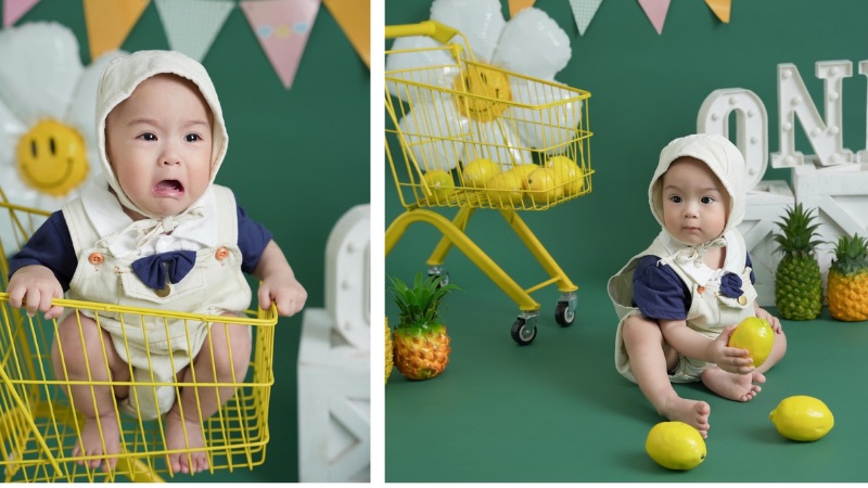 Hình ảnh em bé trai tinh nghịch luôn mang đến bầu không khí vui tươi cho người xem