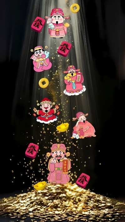 hình nền ông Thần Tài cute