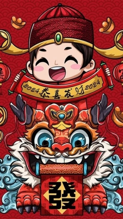 hinh-nen-ong-than-tai-cute