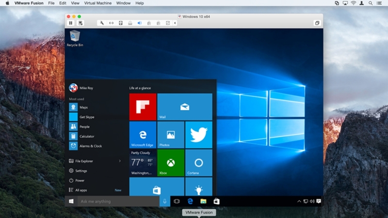 Chạy UltraViewer bằng máy ảo Windows