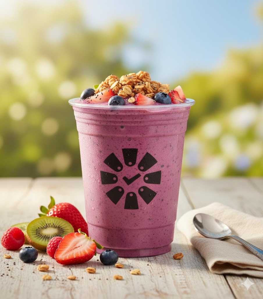 Prompt quảng cáo đồ uống sinh tố