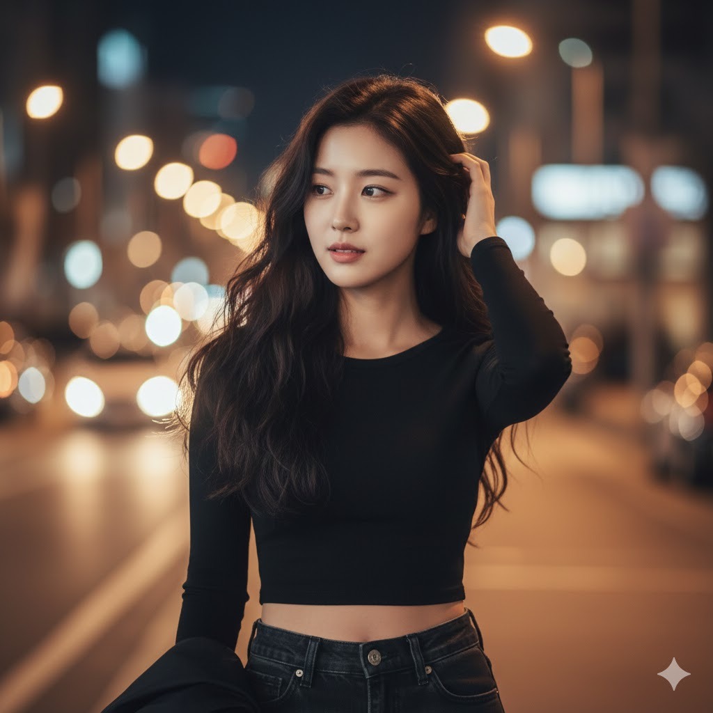 Prompt 4 – Bị bắt gặp ở đường phố vào buổi tối