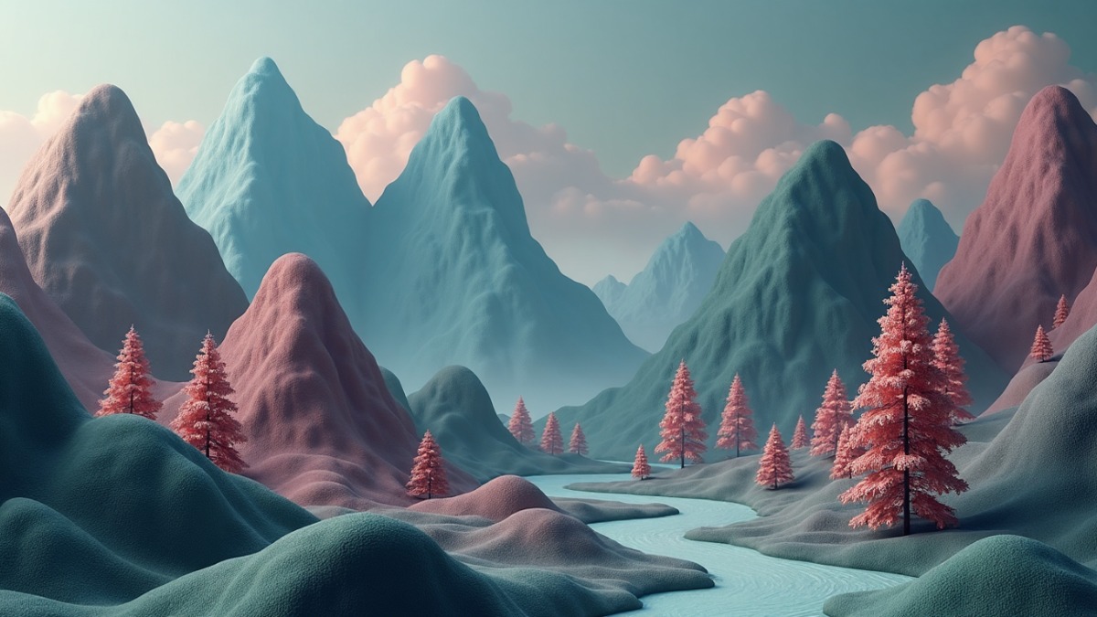 hình nền núi đồi