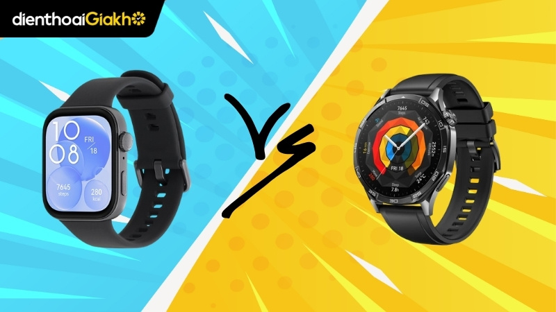 Huawei Watch Fit 3 vs GT5 Sự khác biệt khiến nhiều người bất ngờ